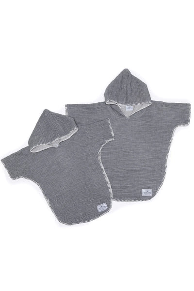 Tofino Towel | The Pebble Kids Poncho | Grey