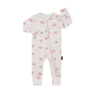 BELAN.J | SLEEPER WITH FOLD-OVER CUFFS | BLUSHING BLOSSOMS