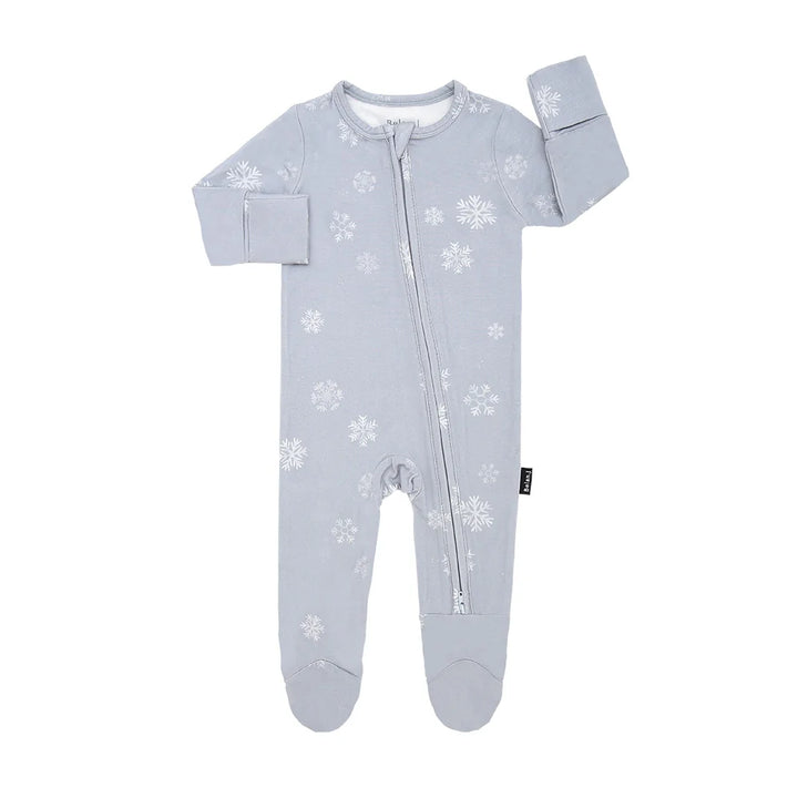 Belan J. | Bamboo Footed Sleeper | Snowflakes