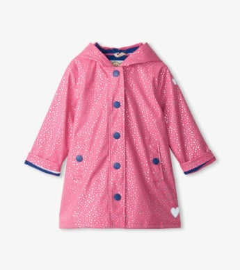 HATLEY | SPLASH JACKET | GLITTER HEARTS