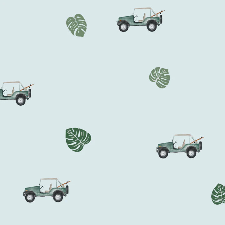 BELAN.J | SUMMER PJ SET | GREEN JEEP