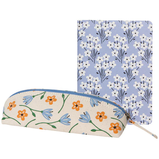 Notebook & Pencil Case Set | Bouquet