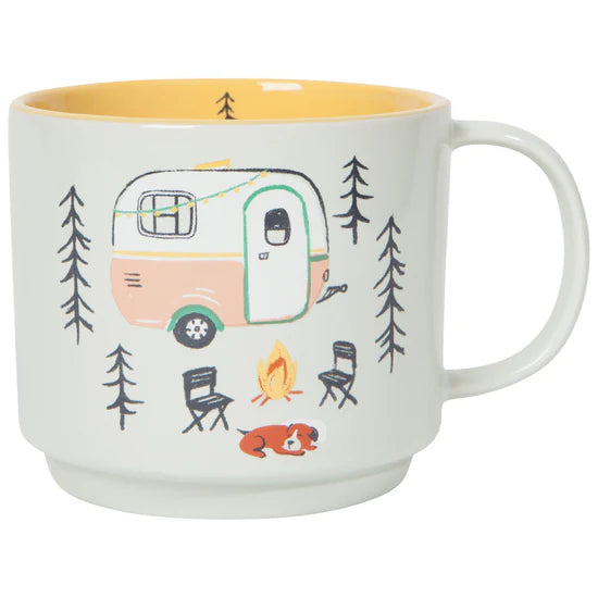 Sip & Sox | Happy Camper | Set of 2