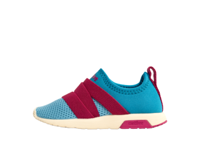 Native Shoes Phoenix Sneaker - Maui Blue/Resort Pink/Bone White