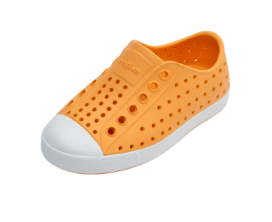 Native Shoes Jefferson - Papaya Orange/Shell White