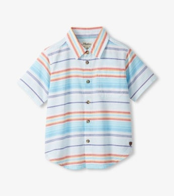 Hatley | Boys Sun Set Striped Button Down