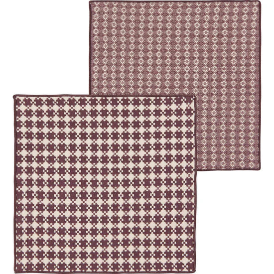 Woven Dishcloths Set of 2 | Ash Plum