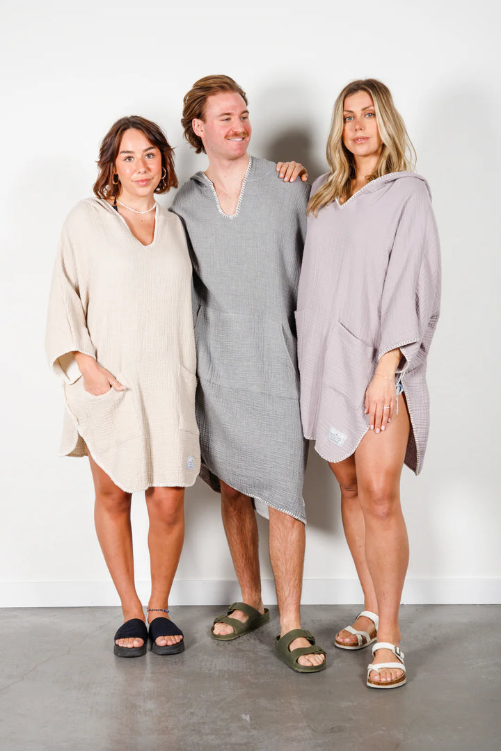 Tofino Towel | Cocoon Surf Poncho | Tan