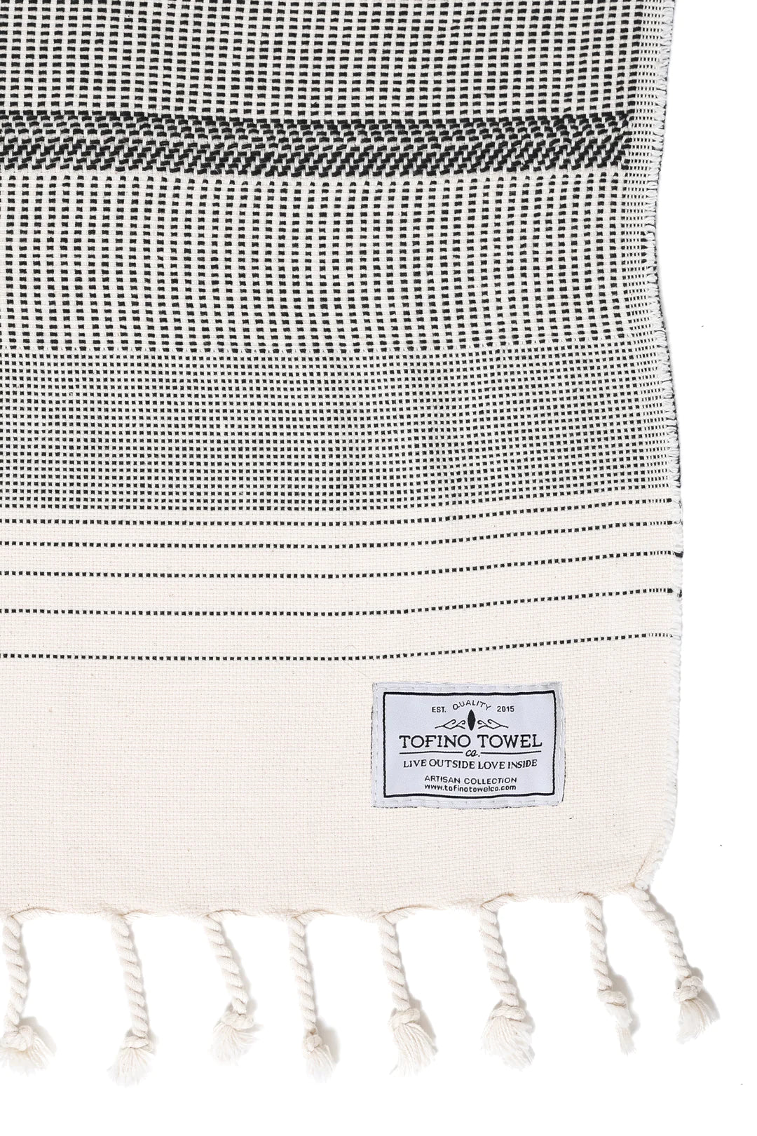 The Sonnet Throw | black stripe