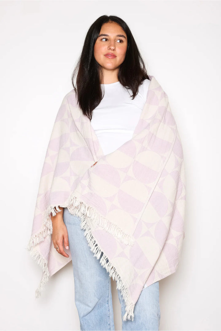 TOFINO TOWEL | THE PHASE TURKISH TOWEL | LILAC