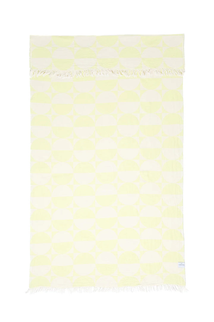 TOFINO TOWEL | THE PHASE TURKISH TOWEL | LIME