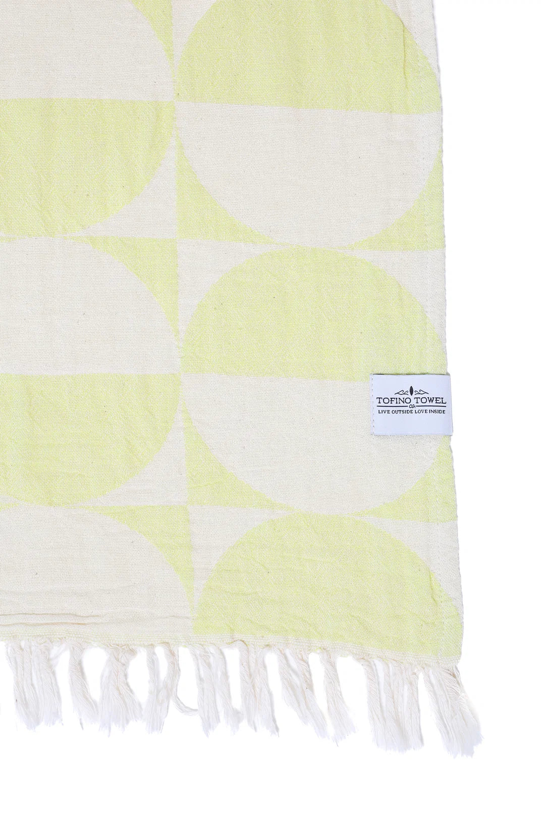 TOFINO TOWEL | THE PHASE TURKISH TOWEL | LIME
