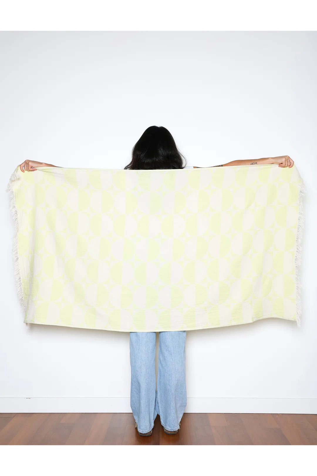 TOFINO TOWEL | THE PHASE TURKISH TOWEL | LIME