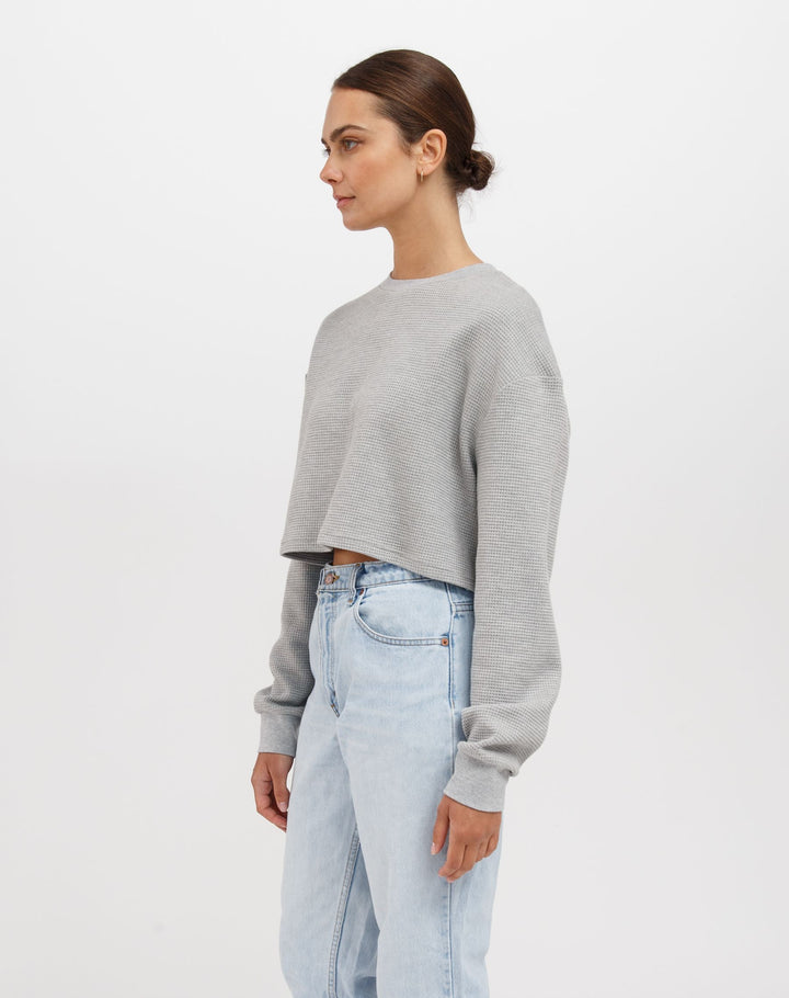 BRUNETTE THE LABEL | Waffle Little Sister Shirt