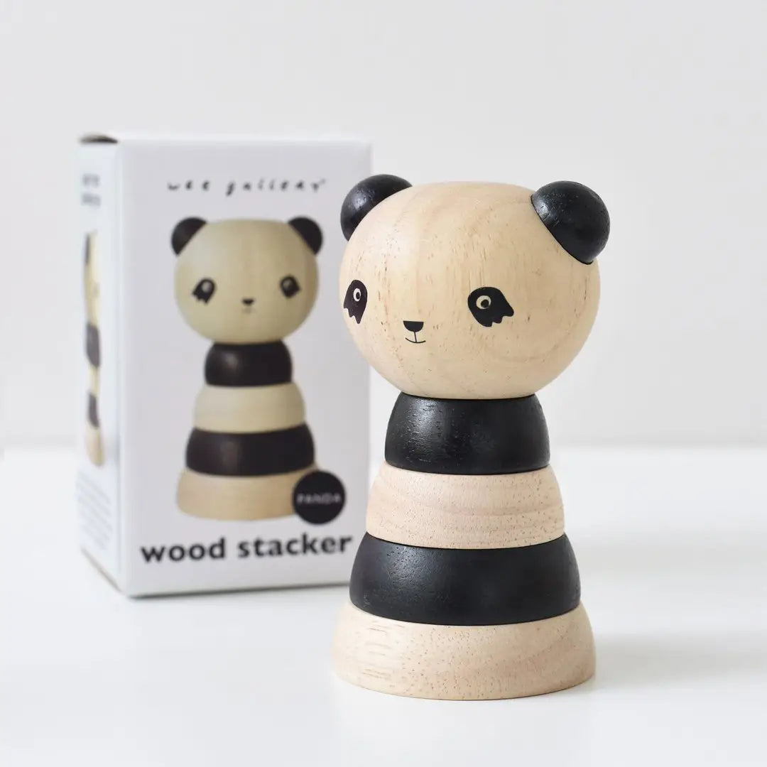 Wood Stacking Toy - Panda
