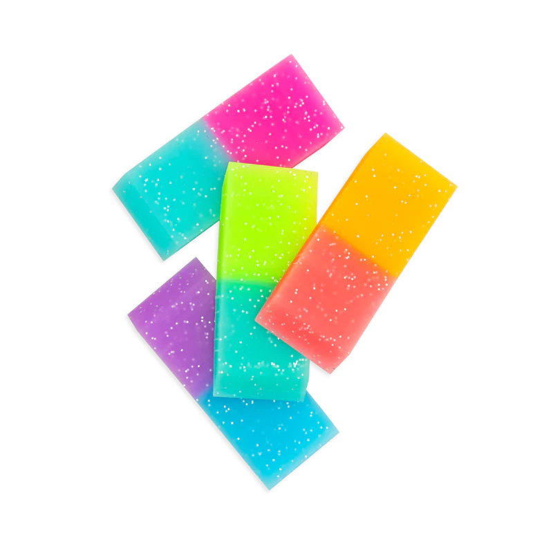 Oh My Glitter! Jumbo Erasers