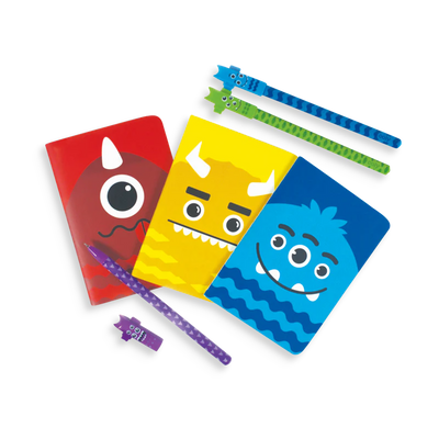 Monster Mini Pocket Pal Journals - Set of 8