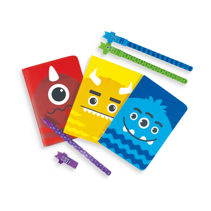 Monster Mini Pocket Pal Journals - Set of 8