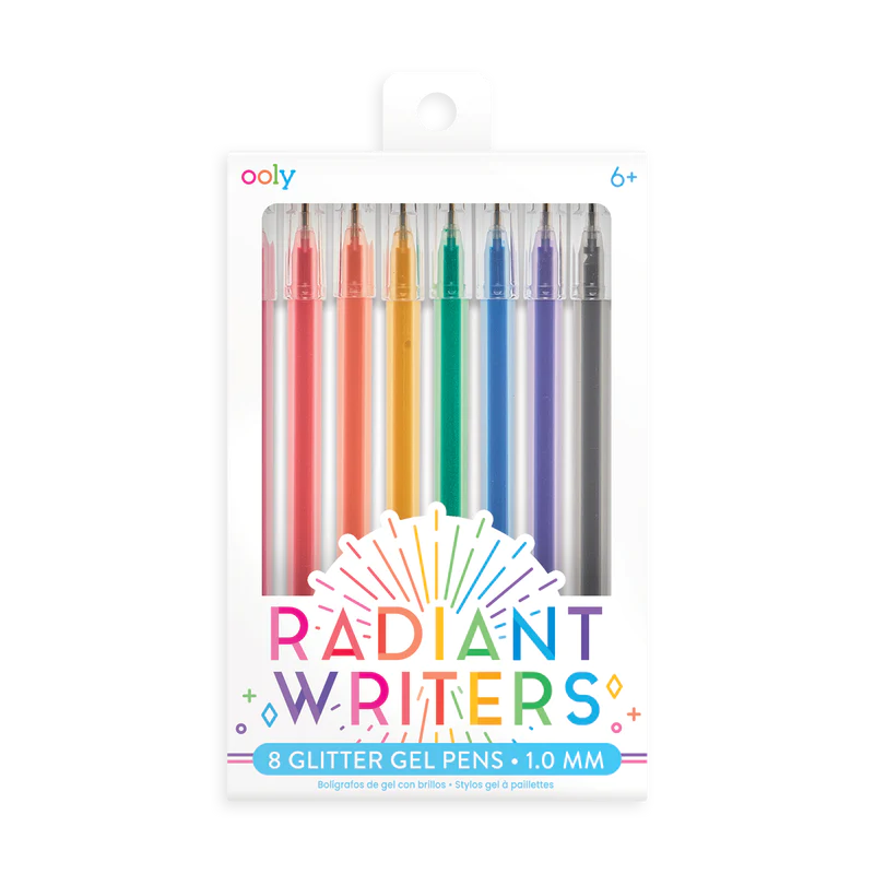 Radiant Writers Glitter Gel Pens