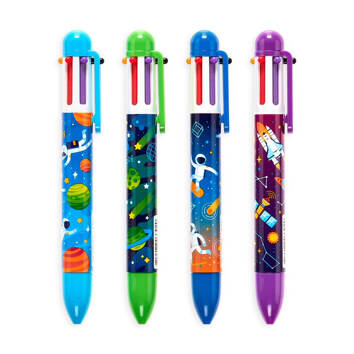 Astronaut 6-Click Multi Coloured Pen