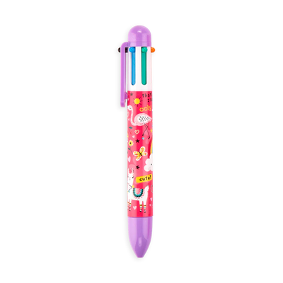 Funtastic Friends 6-Click Multi Coloured Pen