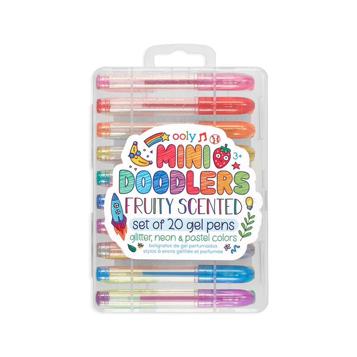 Mini Doodlers Scented Gel Pens - Set of 20