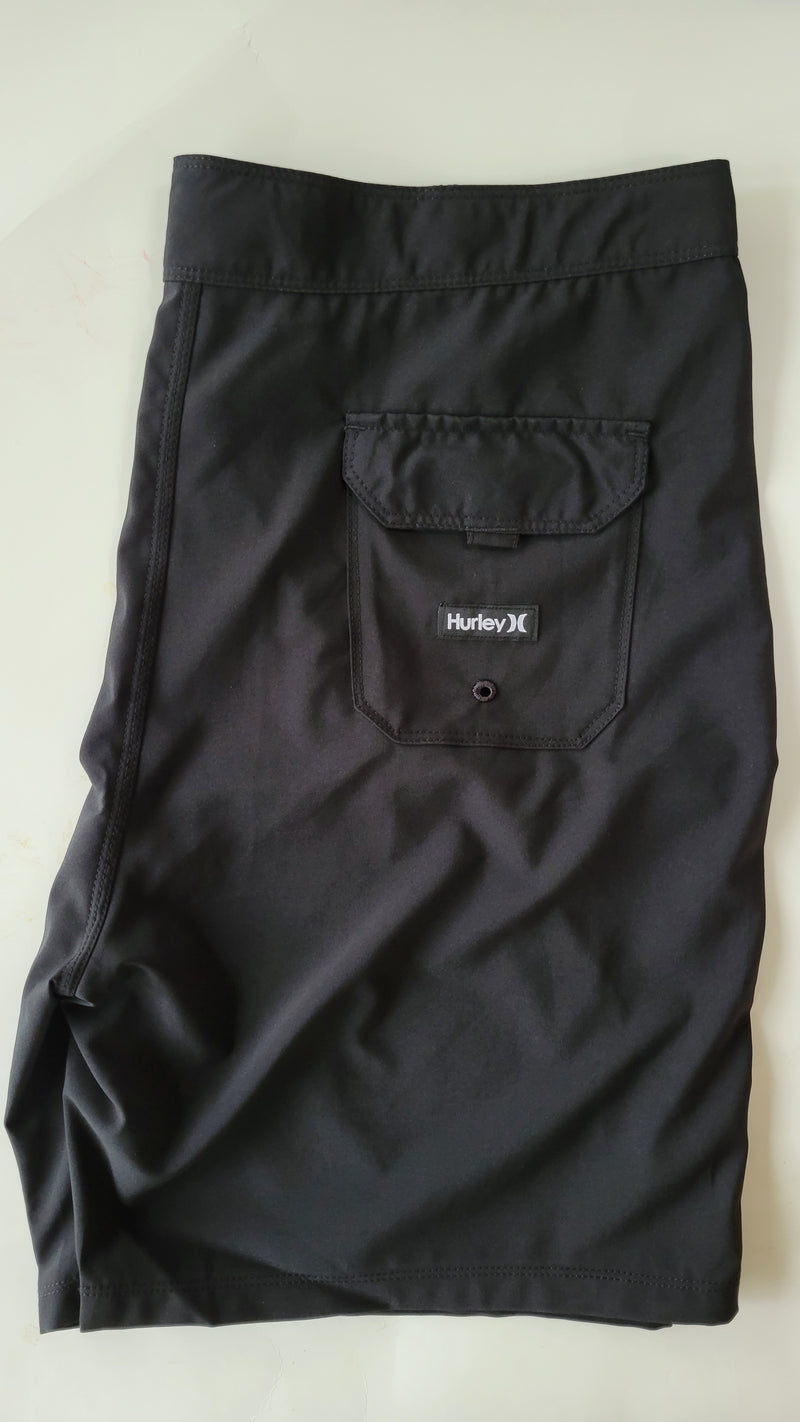 One and Only Solid 20" Boardshorts - Black