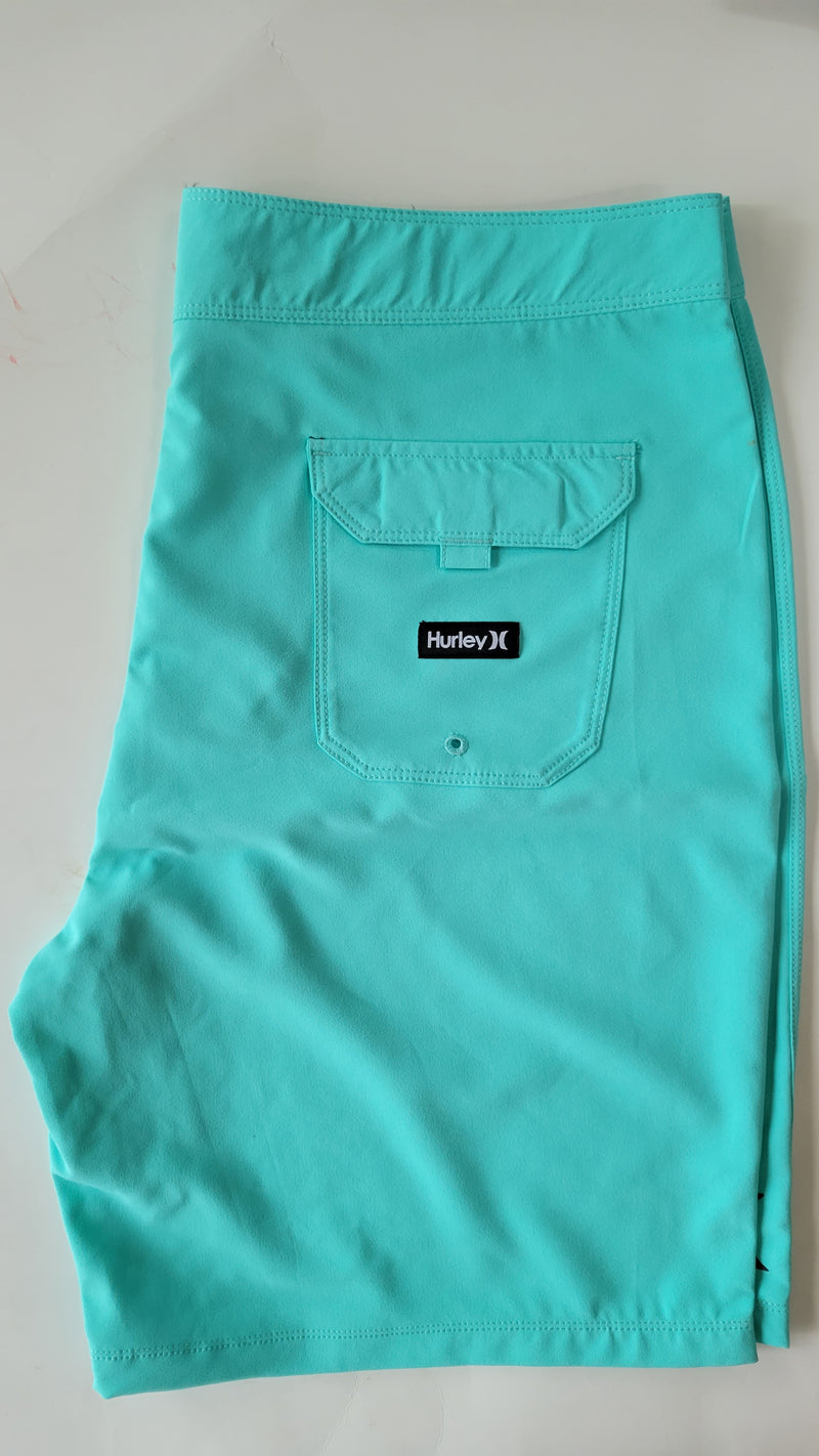 One and Only Solid 20" Boardshorts - Aura Green
