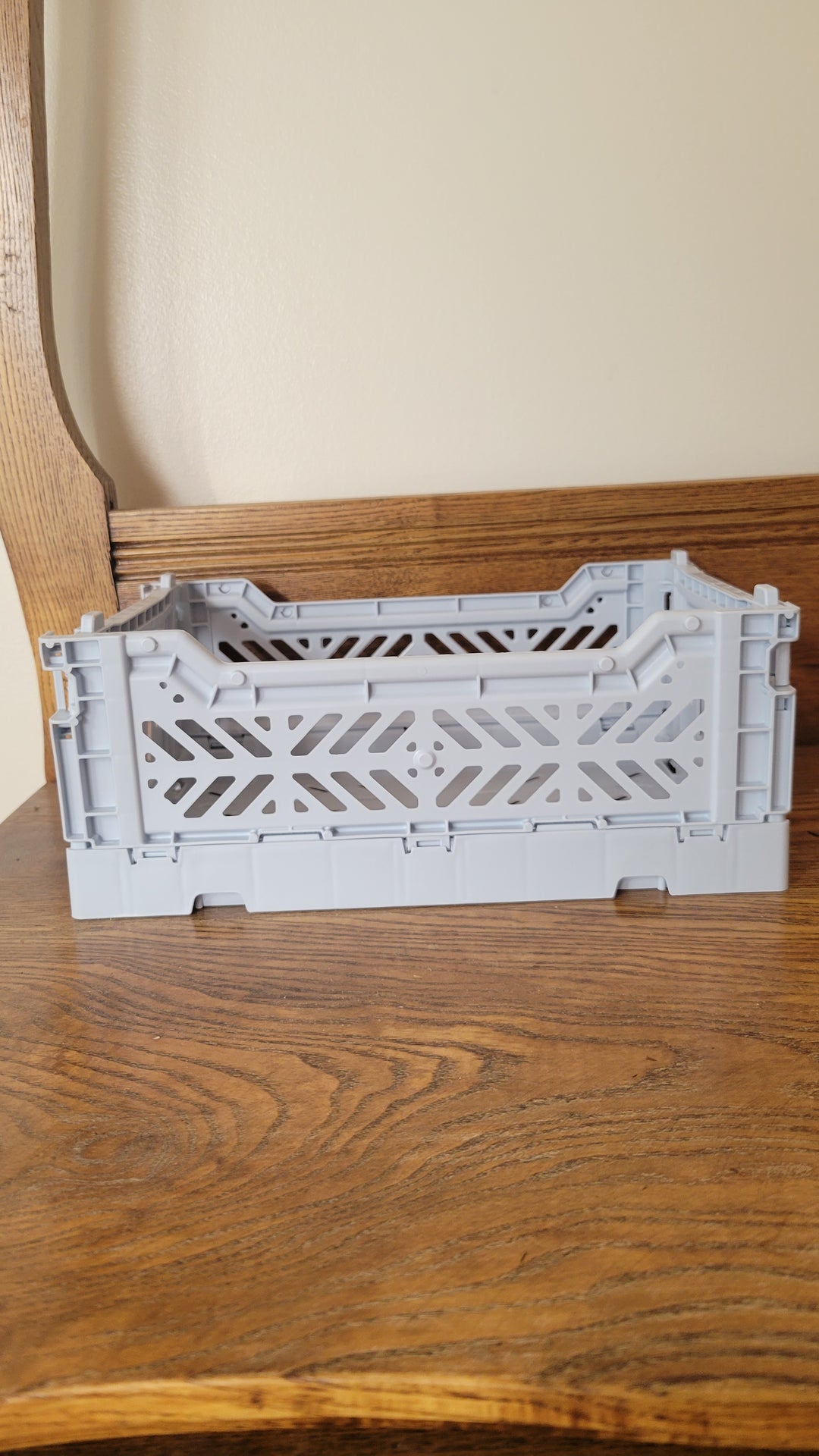 Foldable Crate - Pale Blue