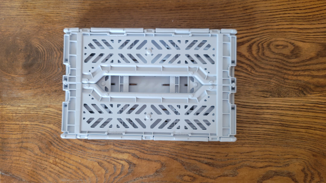 Foldable Crate - Pale Blue