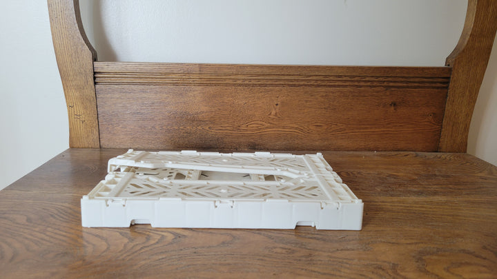 Foldable Crate - Cream