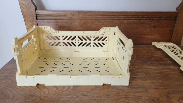 Foldable Crate - Yellow