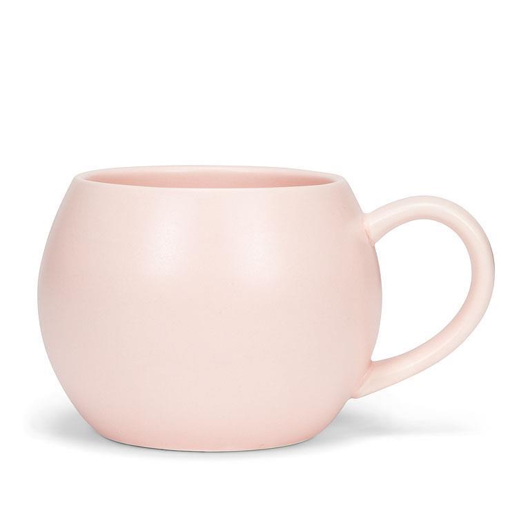 Matte Pink Ball Mug
