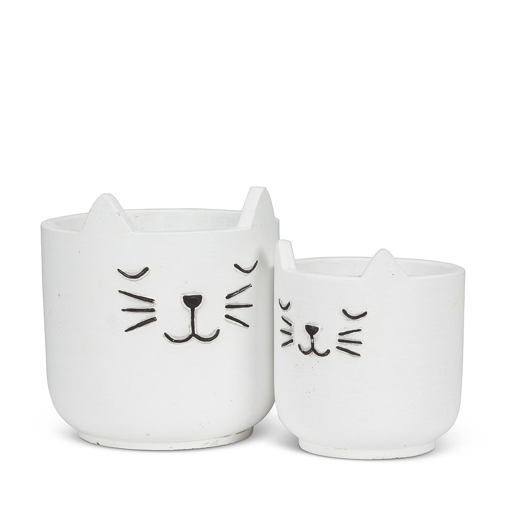 Sleeping Cat Planter