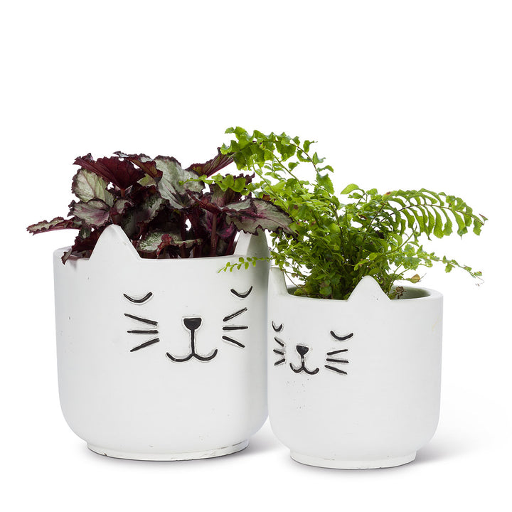 Sleeping Cat Planter