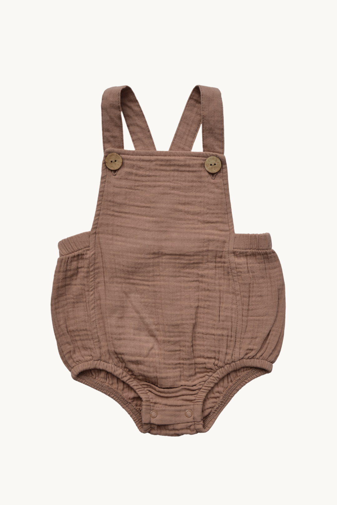 Toddler Romper Overalls | Macadamia