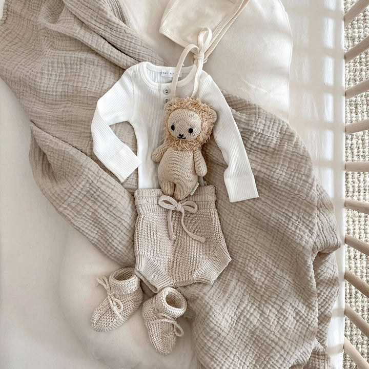 Crinkle Cotton Baby Blanket