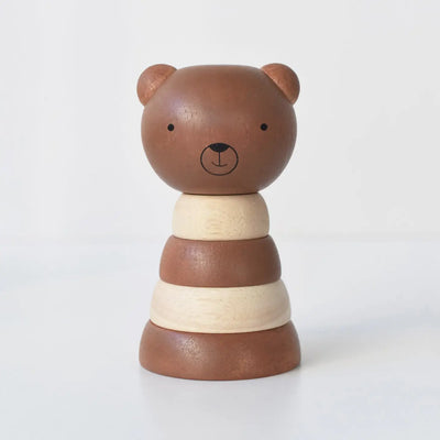 Wood Stacking Toy - Bear