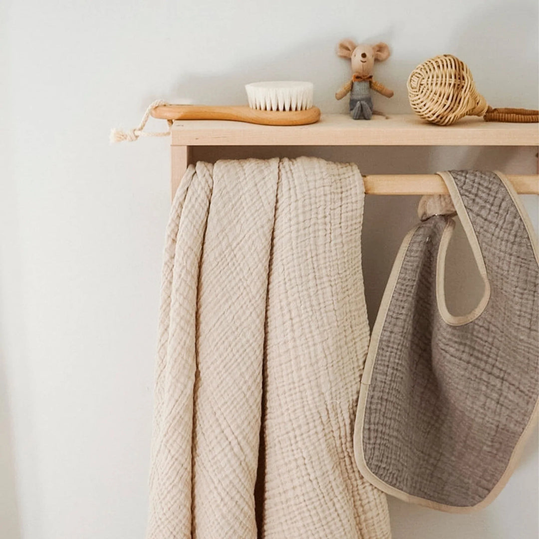 Crinkle Cotton Baby Blanket