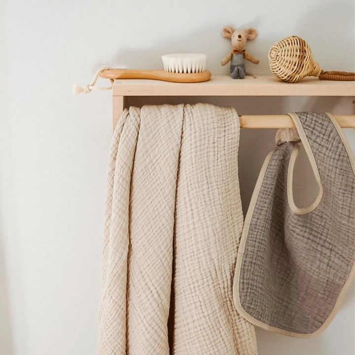 Crinkle Cotton Baby Blanket