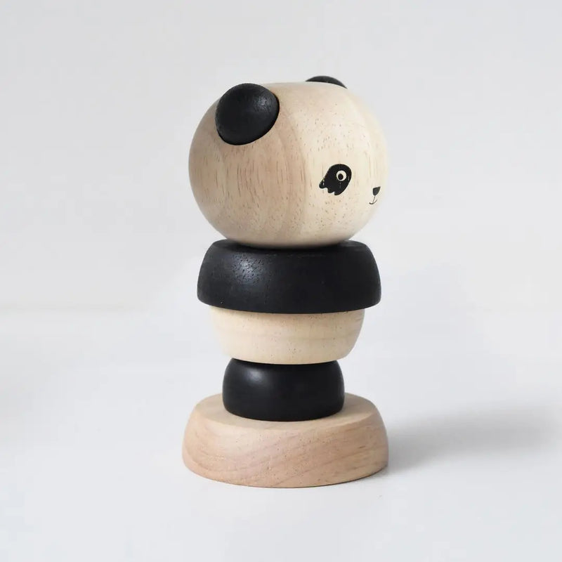 Wood Stacking Toy - Panda
