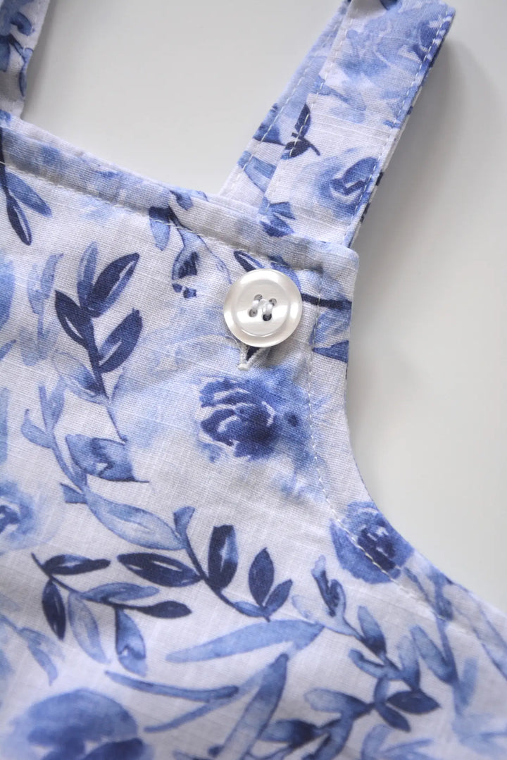Toddler Romper - Blue Floral