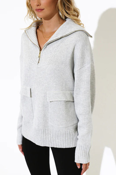 MADISON THE LABEL | Charlize Knit | Grey