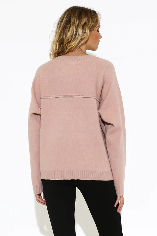 MADISON THE LABEL | Polly Knit | Blush