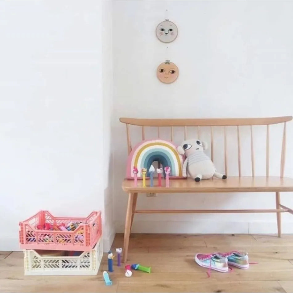 Foldable Crate - Pale Blue