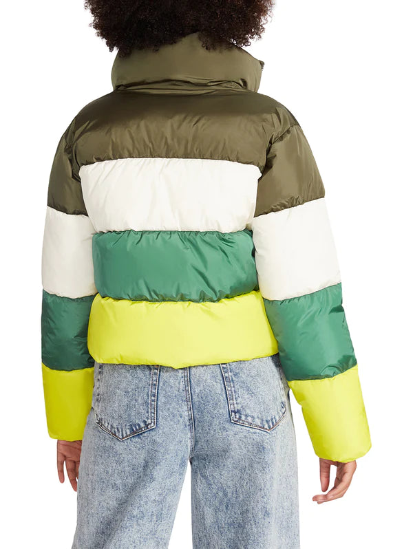 STEVE MADDEN | Daisy Puffer Jacket | Olive Night