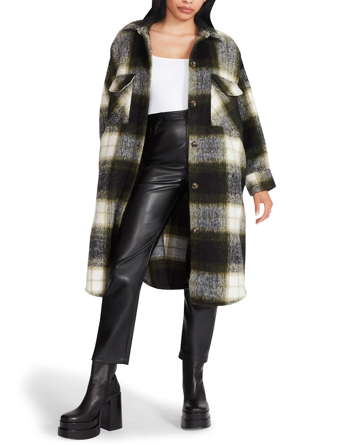 STEVE MADDEN | Chloe Shacket | Olive