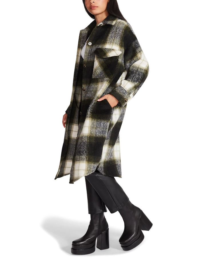 STEVE MADDEN | Chloe Shacket | Olive