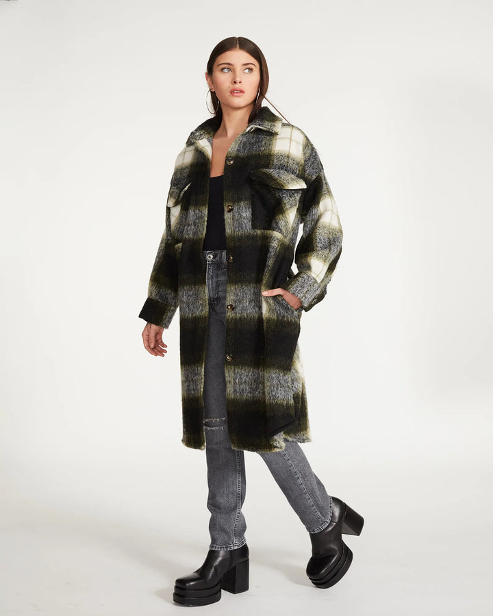 STEVE MADDEN | Chloe Shacket | Olive