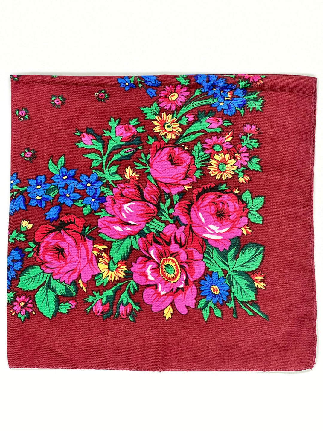 Burgandy Kokom Scarf